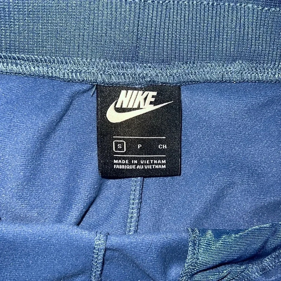 Women’s Nike Blue/White Color Block Joggers Sweat Pants - Size Small - Picture 6 of 10